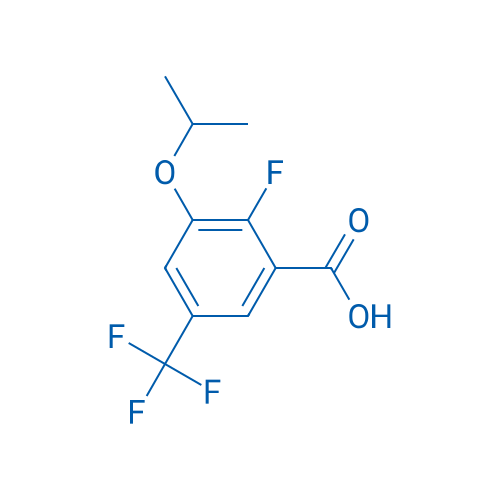 2-Fluoro-3-isopropoxy-5-(trifluoromethyl)benzoic acid 1g
