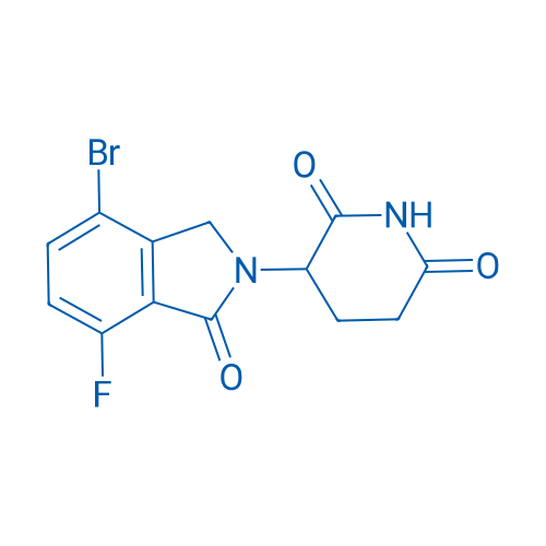 3-(4-Bromo-7-fluoro-1-oxoisoindolin-2-yl)piperidine-2,6-dione 50mg