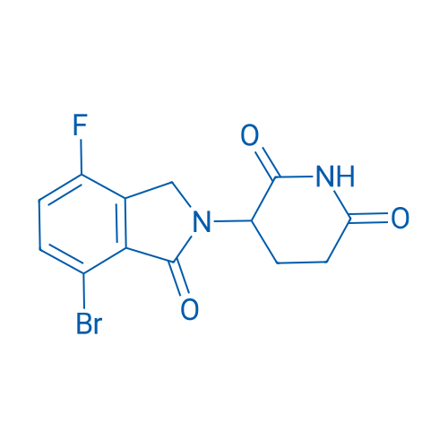 3-(7-Bromo-4-fluoro-1-oxoisoindolin-2-yl)piperidine-2,6-dione 250mg