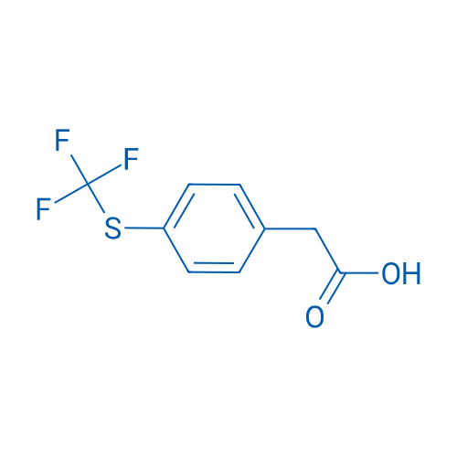 2-(4-((Trifluoromethyl)thio)phenyl)acetic acid 100g