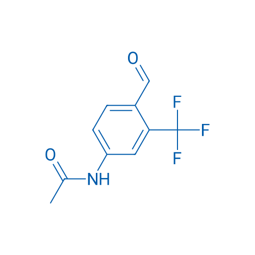 N-(4-Formyl-3-(trifluoromethyl)phenyl)acetamide 5g