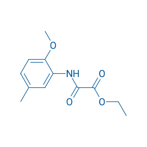 Ethyl 2-((2-methoxy-5-methylphenyl)amino)-2-oxoacetate 1g