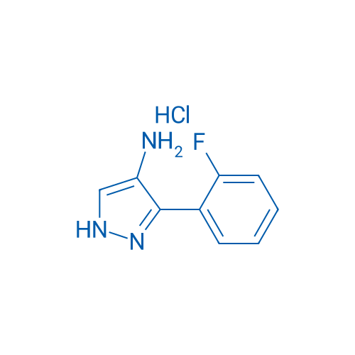 3-(2-Fluorophenyl)-1H-pyrazol-4-amine hydrochloride 1g