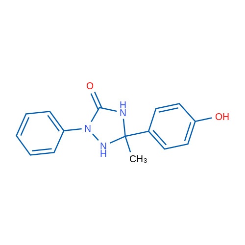 5-(4-Hydroxyphenyl)-5-methyl-2-phenyl-1,2,4-triazolidin-3-one 1g