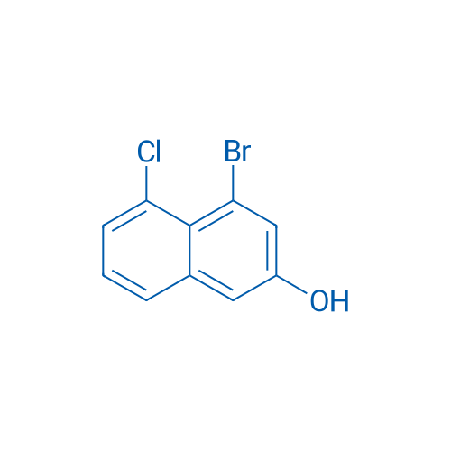 4-Bromo-5-chloronaphthalen-2-ol 1g