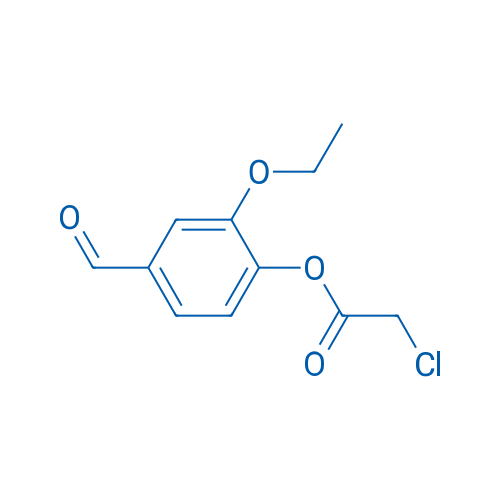 2-Ethoxy-4-formylphenyl 2-chloroacetate 1g