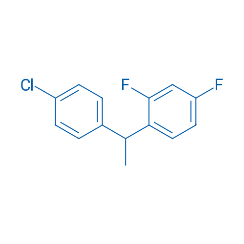 1-(1-(4-Chlorophenyl)ethyl)-2,4-difluorobenzene 250mg