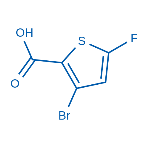 3-Bromo-5-fluorothiophene-2-carboxylic acid 50mg