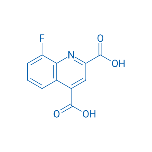 8-Fluoroquinoline-2,4-dicarboxylic acid 1g