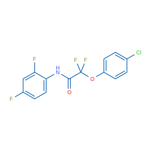 2-(4-Chlorophenoxy)-N-(2,4-difluorophenyl)-2,2-difluoroacetamide 1g