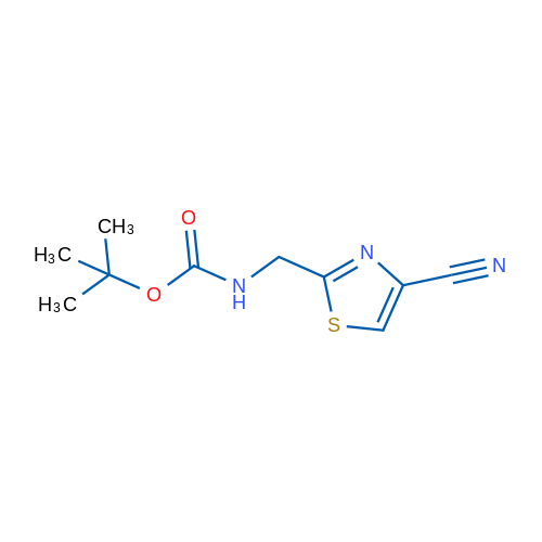 tert-Butyl ((4-cyanothiazol-2-yl)methyl)carbamate 1g