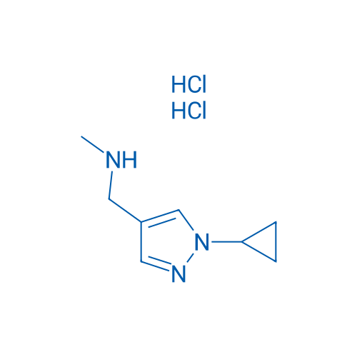 1-(1-Cyclopropyl-1H-pyrazol-4-yl)-N-methylmethanamine dihydrochloride 250mg