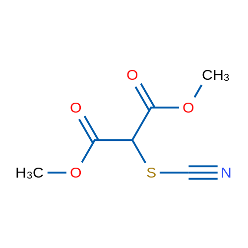 Dimethyl 2-thiocyanatomalonate 1g