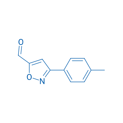 3-(p-Tolyl)isoxazole-5-carbaldehyde 250mg