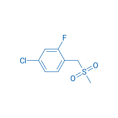 4-Chloro-2-fluoro-1-((methylsulfonyl)methyl)benzene 1g