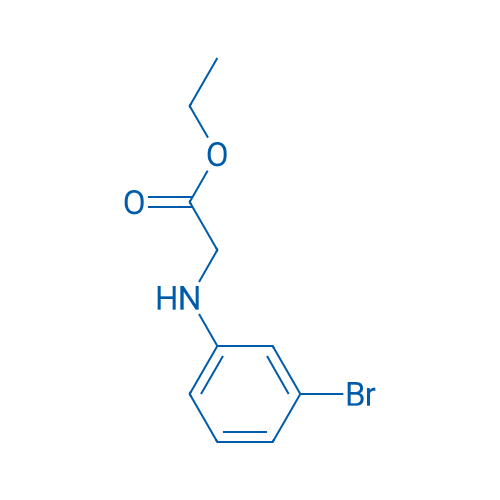 Ethyl 2-((3-bromophenyl)amino)acetate 5g