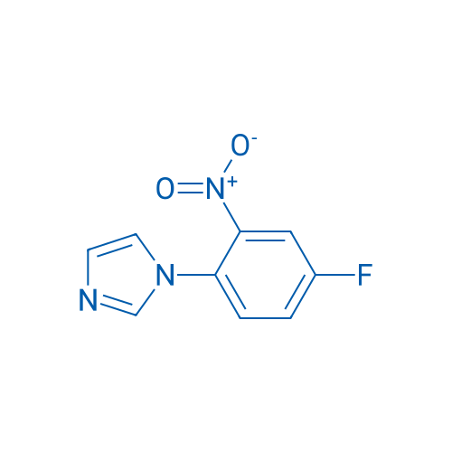 1-(4-Fluoro-2-nitrophenyl)-1H-imidazole 1g