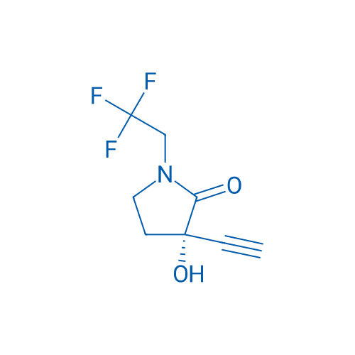 (S)-3-Ethynyl-3-hydroxy-1-(2,2,2-trifluoroethyl)pyrrolidin-2-one 1g
