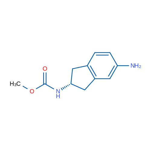 (R)-Methyl (5-amino-2,3-dihydro-1H-inden-2-yl)carbamate 1g