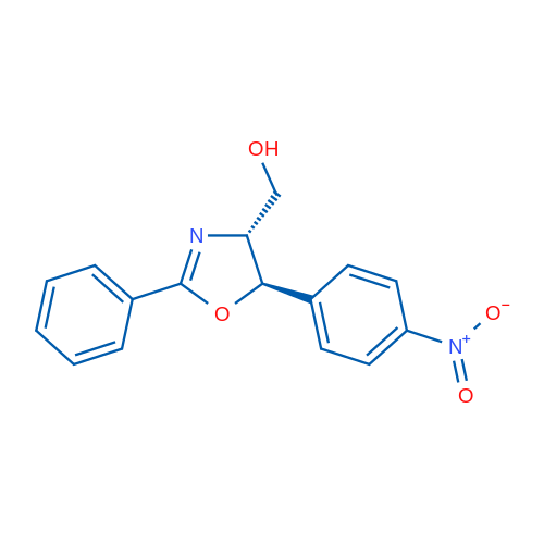 ((4R,5R)-5-(4-Nitrophenyl)-2-phenyl-4,5-dihydrooxazol-4-yl)methanol 1g