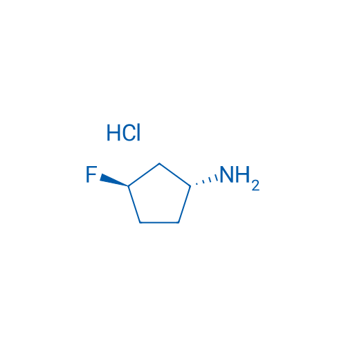 (1R,3R)-3-Fluorocyclopentan-1-amine hydrochloride 250mg
