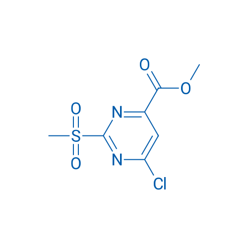 Methyl 6-chloro-2-(methylsulfonyl)pyrimidine-4-carboxylate 1g