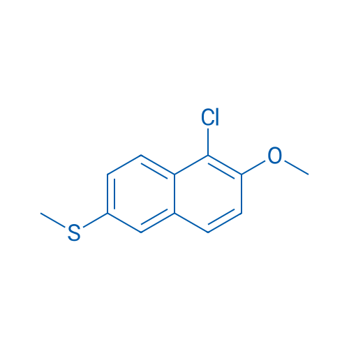 (5-Chloro-6-methoxynaphthalen-2-yl)(methyl)sulfane 25g