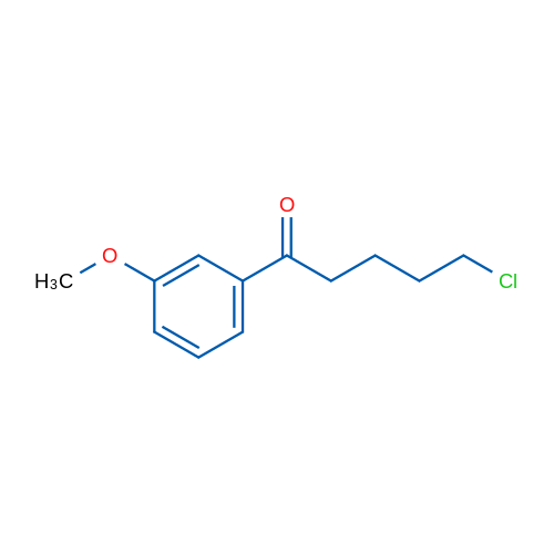 5-Chloro-1-(3-methoxyphenyl)-1-oxopentane 1g