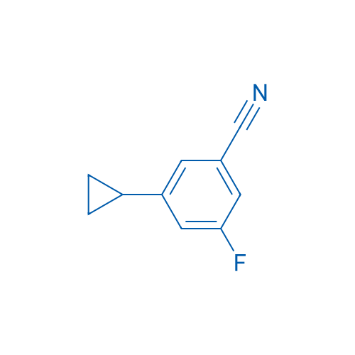 3-Cyclopropyl-5-fluorobenzonitrile 1g