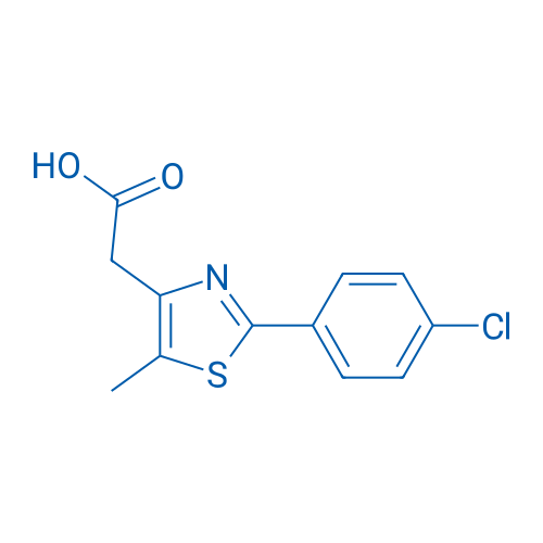 2-(2-(4-Chlorophenyl)-5-methylthiazol-4-yl)acetic acid 5g