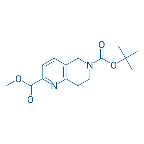 6-tert-Butyl 2-methyl 7,8-dihydro-1,6-naphthyridine-2,6(5H)-dicarboxylate 100mg
