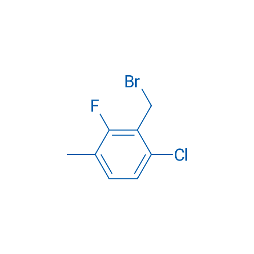 2-(Bromomethyl)-1-chloro-3-fluoro-4-methylbenzene 250mg