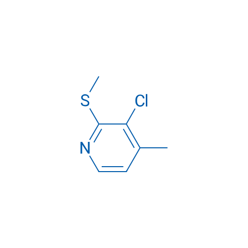 3-Chloro-4-methyl-2-(methylthio)pyridine 1g