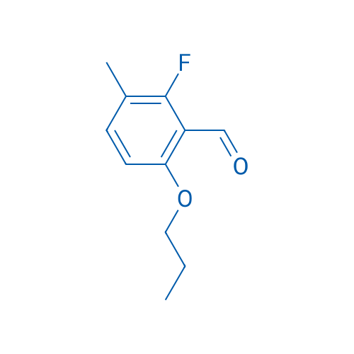 2-Fluoro-3-methyl-6-propoxybenzaldehyde 10g