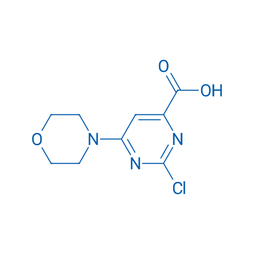 2-Chloro-6-morpholinopyrimidine-4-carboxylic acid 250mg