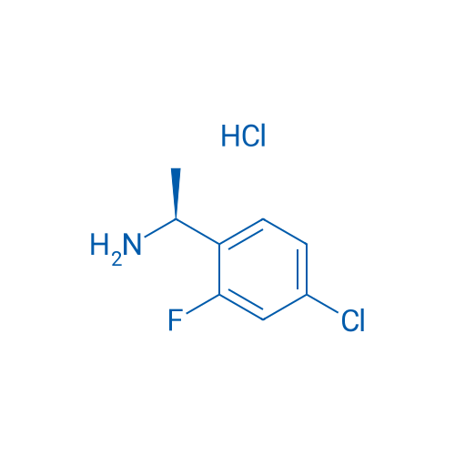 (S)-1-(4-Chloro-2-fluorophenyl)ethan-1-amine hydrochloride 250mg