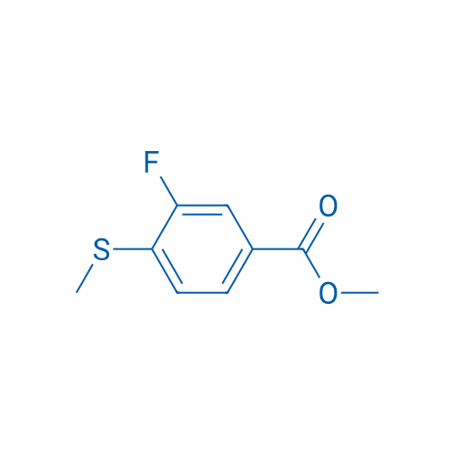 Methyl 3-fluoro-4-(methylthio)benzoate 1g