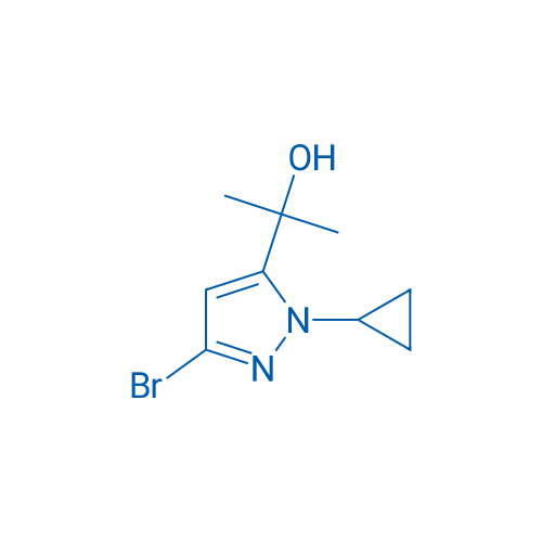 2-(3-Bromo-1-cyclopropyl-1H-pyrazol-5-yl)propan-2-ol 1g