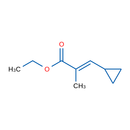 Ethyl 3-cyclopropyl-2-methylacrylate 1g