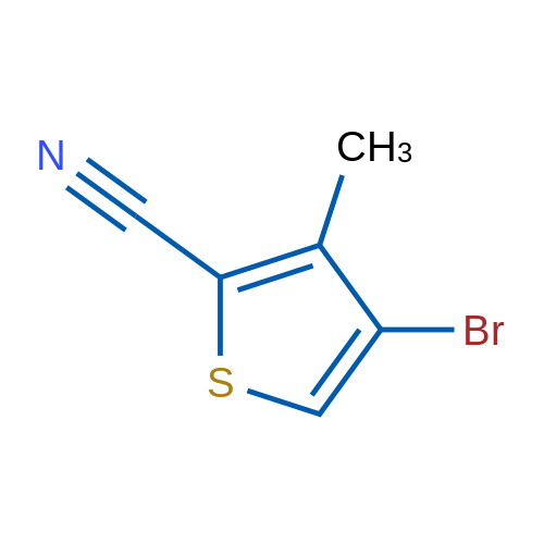 4-Bromo-3-methylthiophene-2-carbonitrile 1g