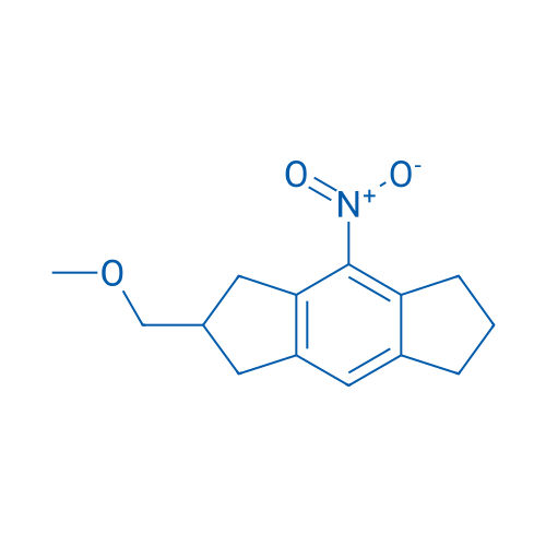 2-(Methoxymethyl)-4-nitro-1,2,3,5,6,7-hexahydro-s-indacene 50mg