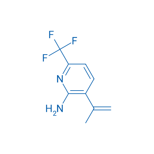 3-(Prop-1-en-2-yl)-6-(trifluoromethyl)pyridin-2-amine 250mg