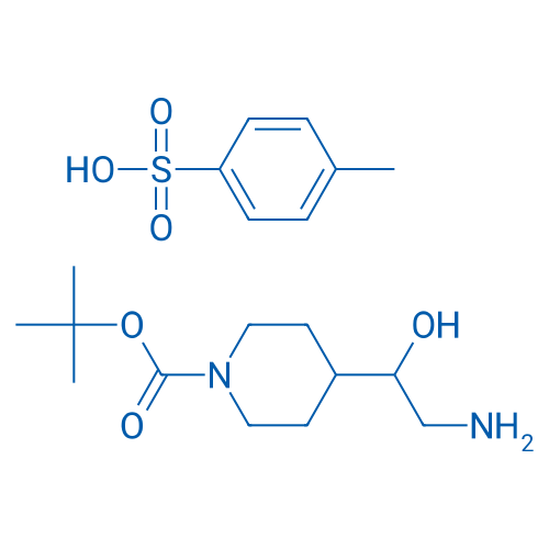 tert-Butyl 4-(2-Amino-1-hydroxyethyl)piperidine-1-carboxylate 4-methylbenzenesulfonate 250mg