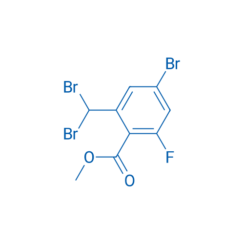 Methyl 4-bromo-2-(dibromomethyl)-6-fluorobenzoate 100mg