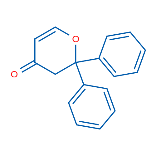 2,2-Diphenyl-2H-pyran-4(3H)-one 1g