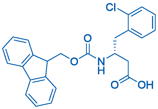 Fmoc-(R)-3-Amino-4-(2-chloro-phenyl)-butyric acid 1g