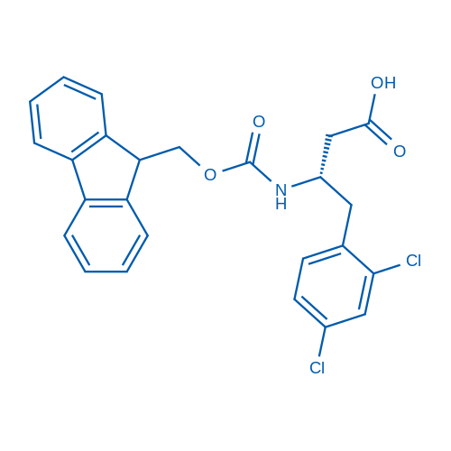 Fmoc-(S)-3-Amino-4-(2,4-dichloro-phenyl)-butyric acid 100mg