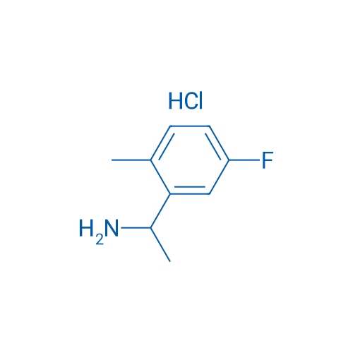 1-(5-Fluoro-2-methylphenyl)ethan-1-amine hydrochloride 250mg