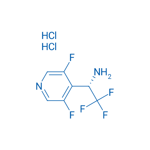 (S)-1-(3,5-Difluoropyridin-4-yl)-2,2,2-trifluoroethan-1-amine dihydrochloride 250mg