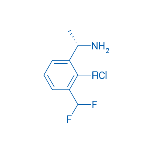 (S)-1-(3-(Difluoromethyl)-2-fluorophenyl)ethan-1-amine hydrochloride 250mg